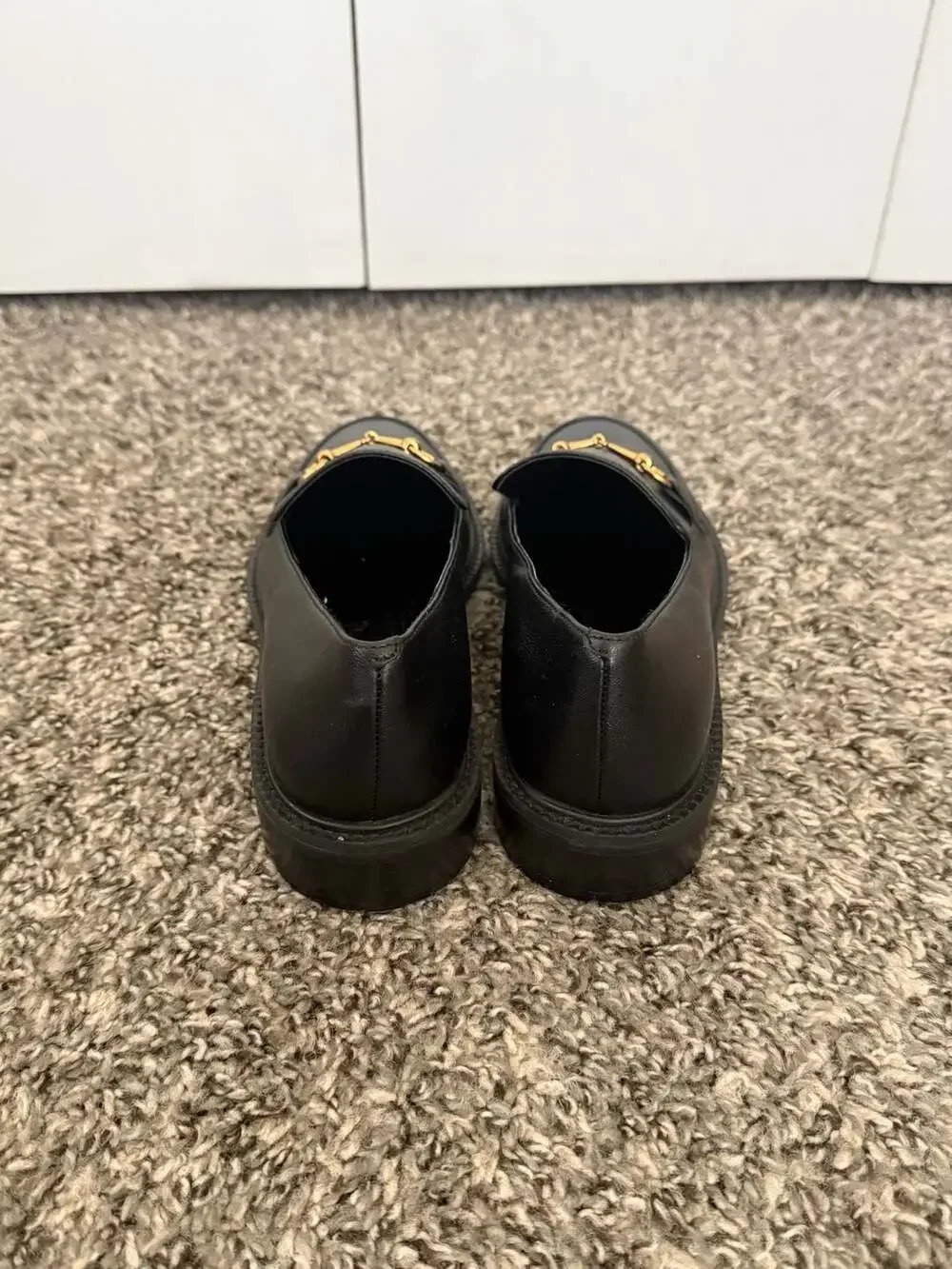 Lisa + Vicky Zany Black Bit Loafers Size 7.5